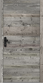 Entrance Door Old Wood H401 5C