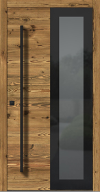 Entrance Door Old Wood H405