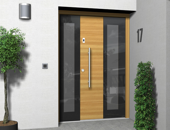 Wooden Entrance Doors - VETRO