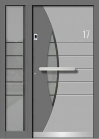 Entrance Door Modern HA132