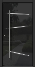 Entrance Door Vetro H313L